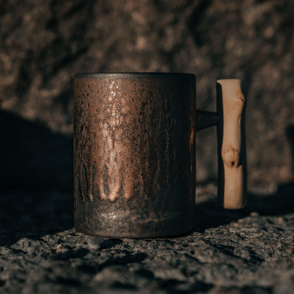The Nepal Coffee & Tea Mug (Strainer & Lid Included) - Ecletticos