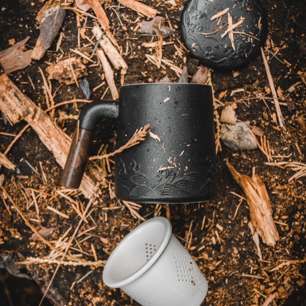 Orca Stoneware Mug • Camano Island Coffee